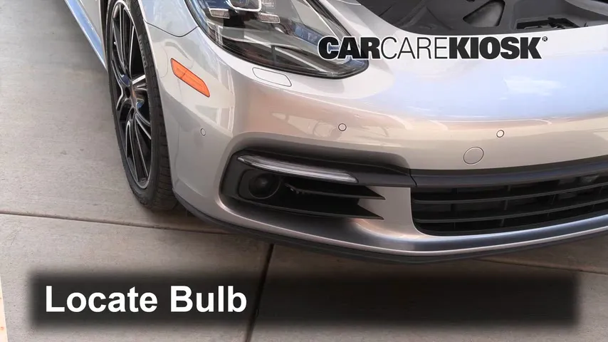 2018 Porsche Panamera 4 E-Hybrid 2.9L V6 Turbo Éclairage Feu clignotant avant (remplacer l'ampoule)